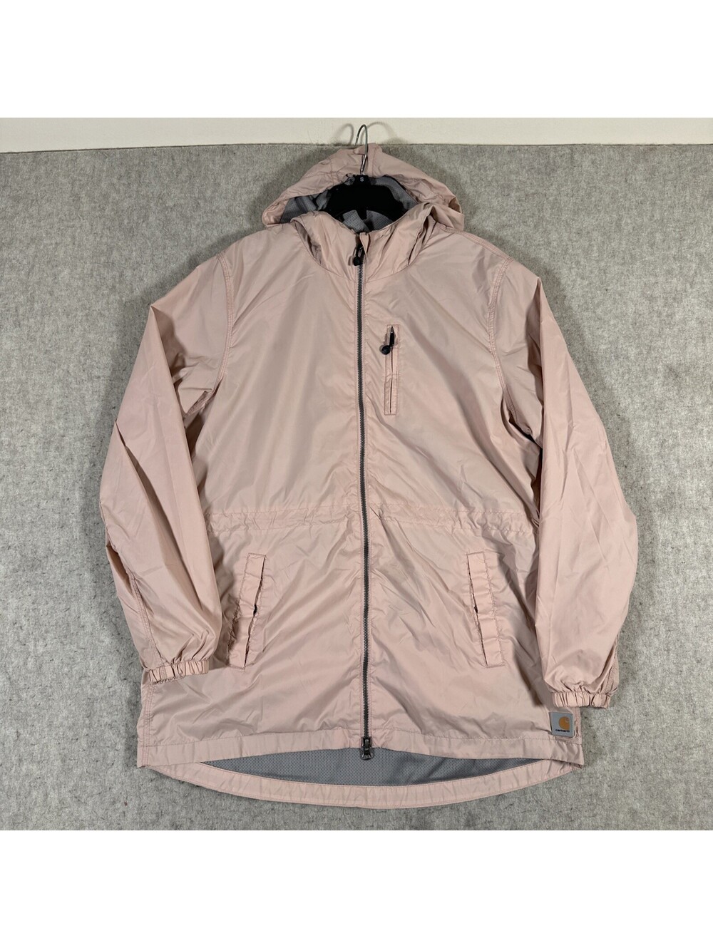 Carhartt Rockford Printed Jacket Womens Large Pink Elm Embossed 102389 (Stains)